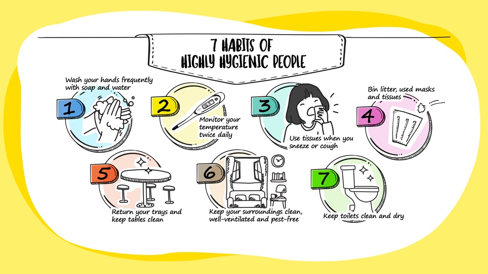7 habits of highly hygienic people