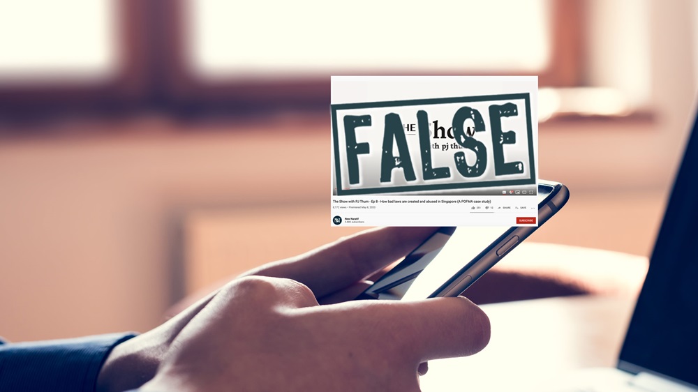Corrections and clarifications regarding falsehoods and misleading statements by Mr Thum Ping Tjin
