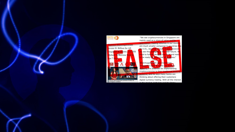 Fake news websites spread falsehoods about ministers